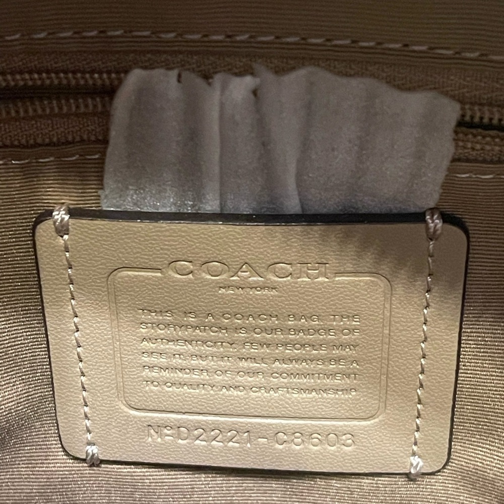 Coach Lemon Yellow Pebbled Leather Mini Backpack - Picture 3 of 6